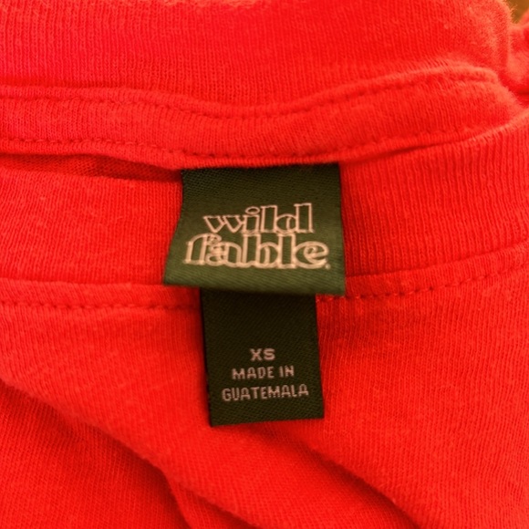 Wild Fable Tee - size: XS - bright red - Picture 3 of 3